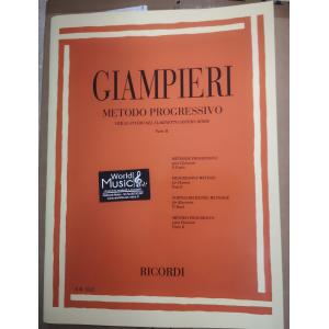 Giampieri Metodo Progressivo per Clarinetto Parte II ER1522