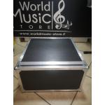 FLIGHT CASE PROFESSIONALE 2 UNITÀ 53X50X27H