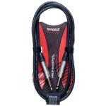 Cavo schermato serie Professional per strumenti, realizzato con due jack mono 6,3 mm. Neutrik