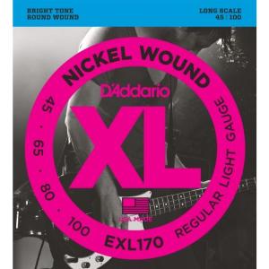 CORDIERA PER BASSO ELETTRICO D'Addario EXL170 Regular Light 045/100