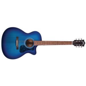 Guild OM-240CE Dark Blue Burst CHITARRA ACUSTICA