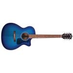 Guild OM-240CE Dark Blue Burst CHITARRA ACUSTICA