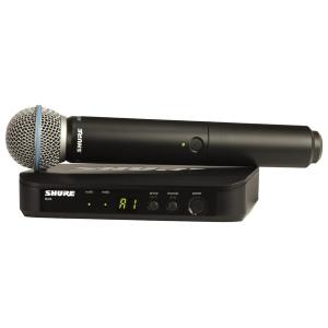 Shure BLX24E/B58 Beta58 M17 SISTEMA PALMARE WIRELESS SUPERCARDIOIDE PER VOCE - M17 (662-686MHz)