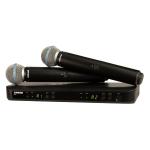 Shure BLX288E/BETA58 M17 DOPPIO SISTEMA RADIOMICROFONI PALMARI BETA 58 COMBO