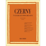 70 ESERCIZI PROGRESSIVI PER PIANOFORTE – CARL CZERNY – RICORDI ER599