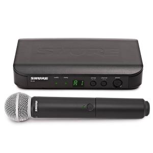 SHURE BLX24E/SM58 M17 SISTEMA PALMARE WIRELESS CARDIOIDE PER VOCE