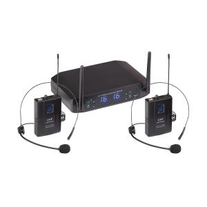 SOUNDSATION WF-U216PP SISTEMA A RADIOMICROFONO DOPPIO ARCHETTO UHF DA 16+16 CANALI  