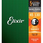 ELIXIR 14202 Nanoweb Light Long Scale Bass 5 string
