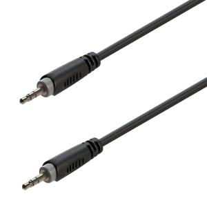 SOUNDSATION CAVO ADATTATORE 3.5MM JACK MASCHIO STEREO - 3.5MM JACK MASCHIO STEREO / 1.5MT