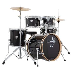 TAMBURO T5P20BSSK BATTERIA ACUSTICA CON HARDWARE E PIATTI BLACK SPARKLE