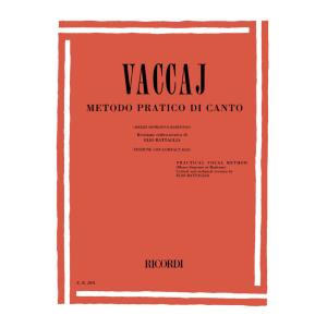 VACCAJ - NICOLA VACCAI LIBRO MEZZO SOPRANO O BARITONO + CD